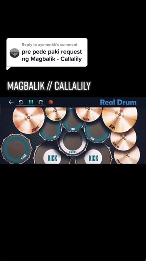 Magbalik Drum Tutorial: Learn How to Play Callalily's Song on Real Drum!