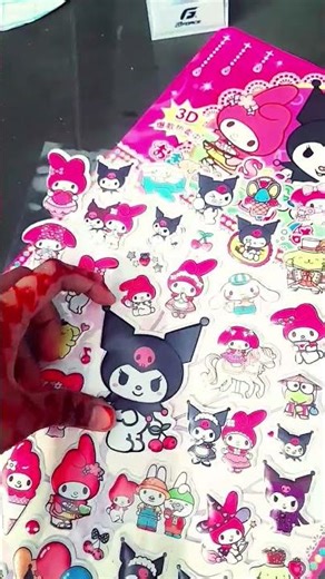 some beautiful sticker collection #Disney princess +cute doll +anime doll #kurumi and pom pom#Short