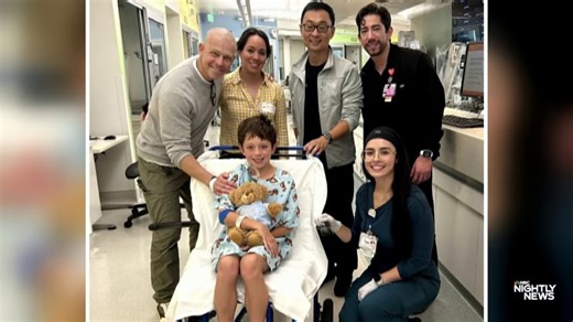 9-year-old boy becomes father’s hero through stem cell donation