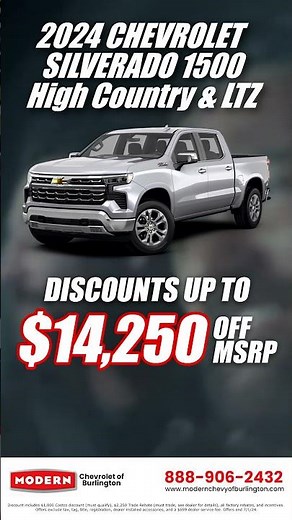 2024 Silverado 1500 High Country & LTZ: Unveiling the Powerhouses!