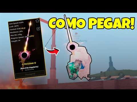 How to get the SINGULARITY ROD in Fisch! | Step-by-step