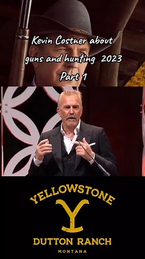 7K views · 143 reactions | Kevin Costner about guns and hunting 2023 Part 1A #yellowstonefans #jhondutton #kevincostner #duttonfaimly #duttonranch #yellowstone #yellowstonetv #bethdutton #Ripwheeler #virales | Yellowstone Fans | Facebook
