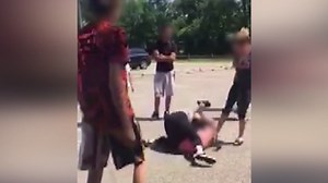 Mom charged after getting into teen brawl