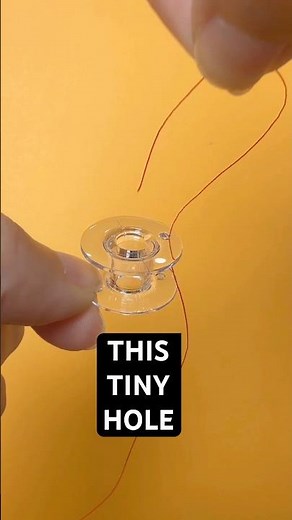 STOP ✋ Winding Bobbins Until You Try This (Tiny Hole Trick)
