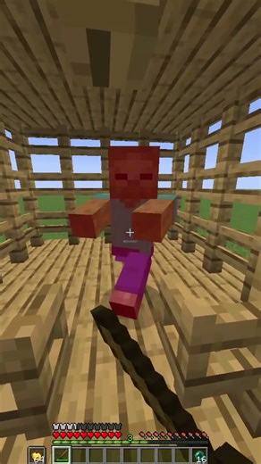 100 ZOMBIES AGAINST ME IN MINECRAFT #minecraft #minecraftjava #zombie #100 #100zombies