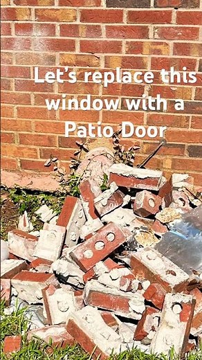 Remove a window and add a door