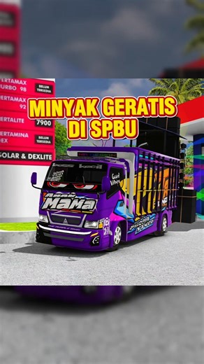 aku dapat minyak geratis di spbu caranya mudah banget😯 #truckoleng #estruckid #fyp