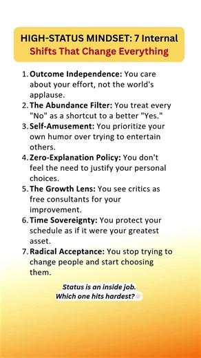 7 internal shifts that changes everything #psychology #awareness #humanbehavior #pyschologyfacts