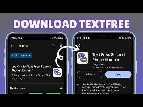 How to Download TextFree on Your Device Free Texting & Calling App