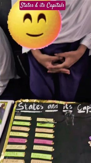 Working Model | States & its Capitals #socialstudies #workingmodels