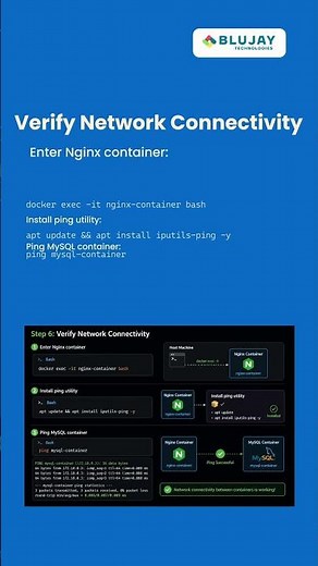 End to End Docker Project with Volume & Network