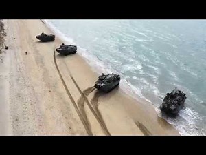 Multinational Forces Conduct Amphibious Landing In Australia