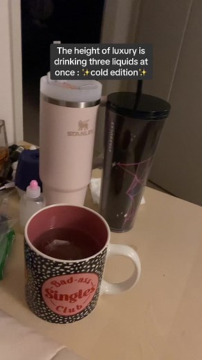 Ultimate Refreshment: Enjoying Three Beverages Simultaneously