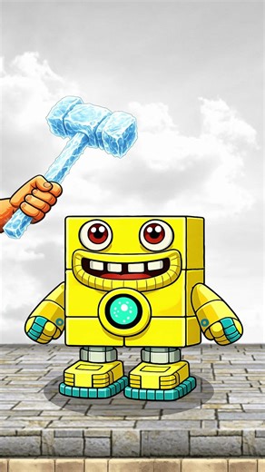 Hammer Challenge Wubbox vs Sprunki Oc Numberblocks