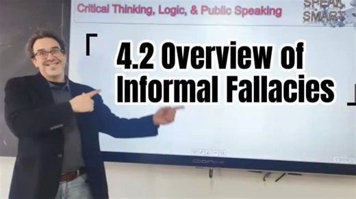 4.2 日常人际交流和辩论中如何甄别【逻辑谬误】？常见谬误有几种？Overview of Informal Fallacies.