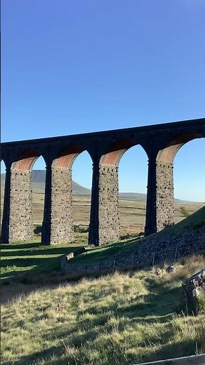 Close up views of Ribblehead viaduct on the Settle and Carlisle railway line amazing scenery #walks