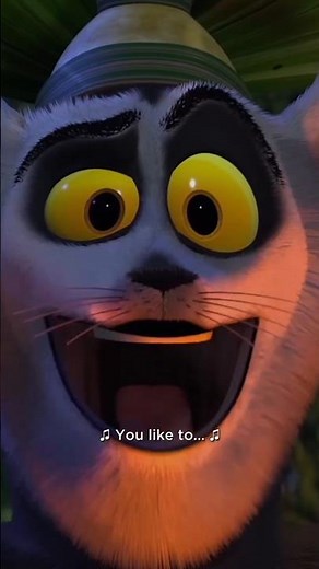 King Julien "I Like To Move It Move It" Is Still The Greatest Animated Scene Ever 👑🕺