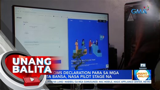 6.5K views · 47 reactions | Mas mapabibilis pa ang immigration process sa mga papasok sa bansa dahil pati ang custom declaration ng mga taxable goods magiging online na rin. | GMA News | Facebook