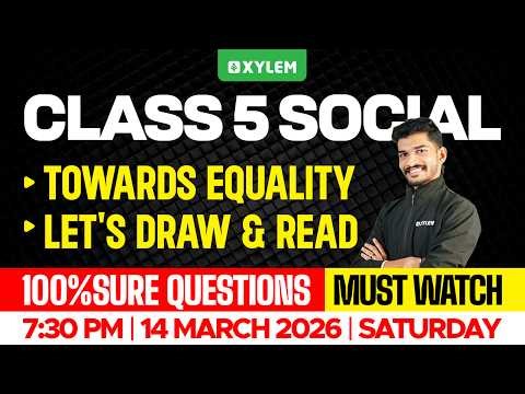 Class 5 Social Science Annual Exam 2026 | Towards Equality & Let’s Draw and Read | Sure Questions