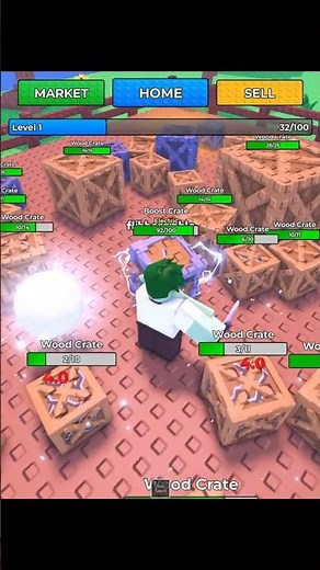 i made MILLIONS breaking crates in Roblox break crates...