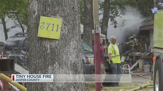 Tiny house fire in Jasper County