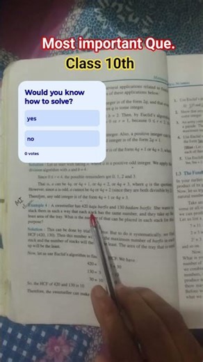 Class 10th maths Ex.1.1 solved examples. #cbse #maths #practicesets #cbsenotes