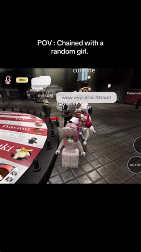 Chained Together in Roblox: A Unique POV Experience