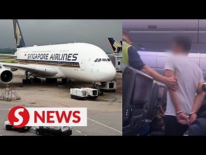 Bomb threat on SIA flight - fighter jets escort plane to Changi Airport, man held
