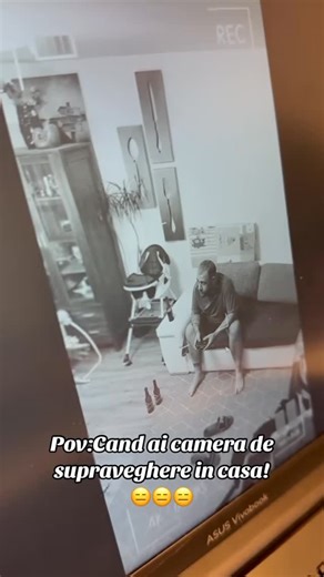 Alexandru Tudosie on Instagram: "Cand ai camera de supraveghere in casa."