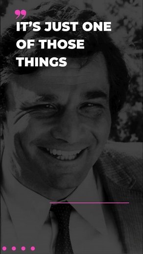 Columbo s3e1 Lovely but Lethal Quote J #quotes