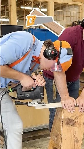 Can Blippi use a REAL SAW🪚 with Nick Offerman?! 🥽 Safety First! #shorts