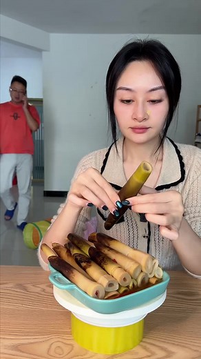 爽脆鮮嫩多汁手剝筍
