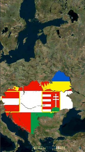 FALL OF AUSTRIA - HUNGARY EMPIRE🇦🇹🇭🇺 | #geography #history #geographythroughmaps #map