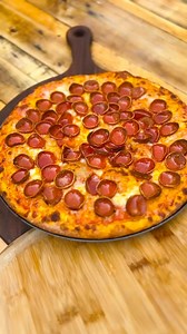 Double decker pizza is INSANE | The Backyard Palate