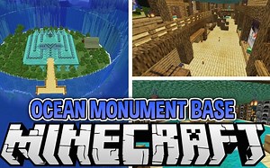 【SmallishBeans】把海底神殿改造成我的基地！！！