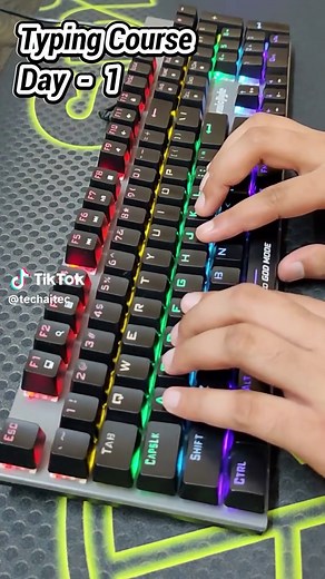 Typing Course Day 1: Master Keyboard Skills