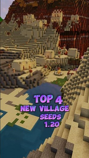 TOP 4 BEST VILLAGE SEEDS MINECRAFT 1.20