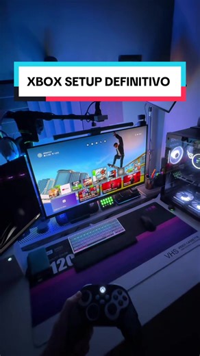 Setup de Xbox Series X Definitivo con Luces RGB
