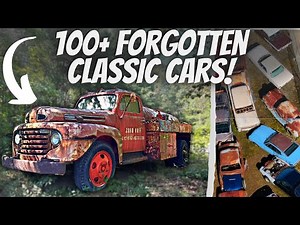 We Found A JUNKYARD Full of Abandoned Classic Cars and Trucks! Mopar, Nash, Ford