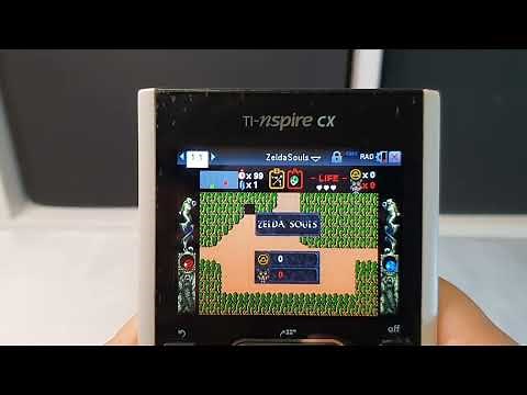 Playing games on Texas Instruments calculator Ti Nspire Cx