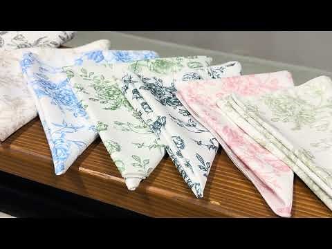 French Toile Fabric Collection by Urquid Linen