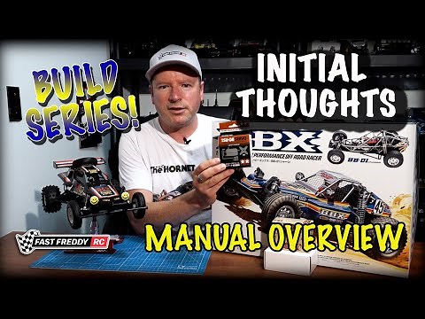 Tamiya BBX on the NEW BB-01 Chassis!! - First Thoughts and Manual Overview