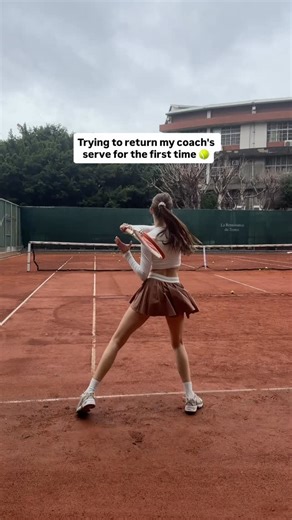 Tanya | Model & Content creator on Instagram: "After a year of tennis, I’ve learned one skill: patience 😅"