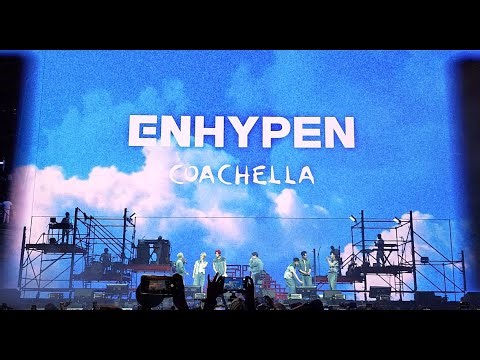 [4K] Enhypen Coachella 2025 - Moonstruck (FanCam)