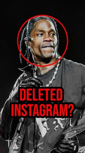 Why Travis Scott DELETED His Instagram ❌😳