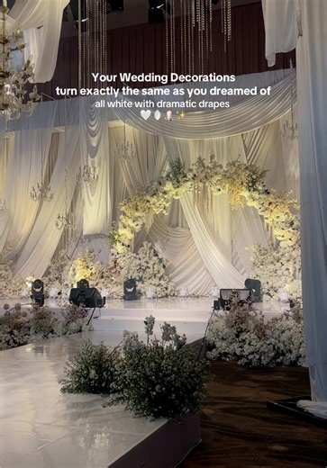 Dramatic Drapery Wedding Decoration Trends for 2025