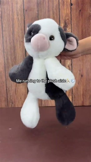 Cute, cozy, and always ready for a hug! #plushies #cow #stuffedanimals #fyp #plushcollector