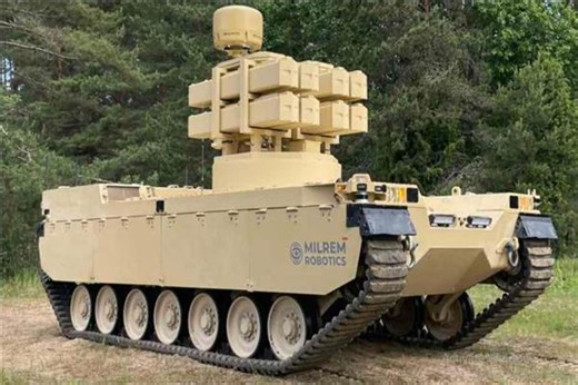 «Milrem Robotics» تختبر منصة أوروبية غير مأهولة لتدمير الدبابات
