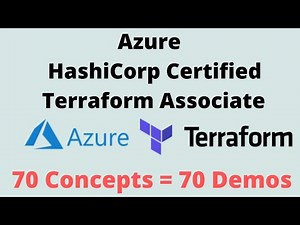 Azure Cloud - HashiCorp Certified Terraform Associate - 70 Demos