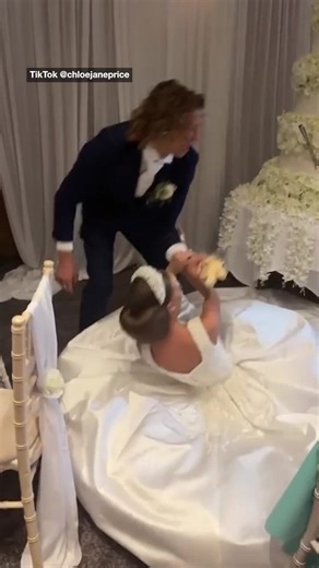 Groom slammed for smashing cake in bride’s face
